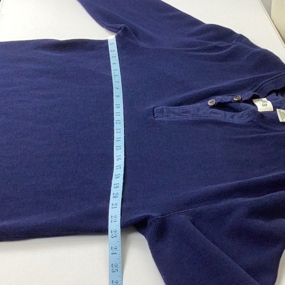 Orvis Men’s Large Popover Henley Sweater. - Picture 5 of 9